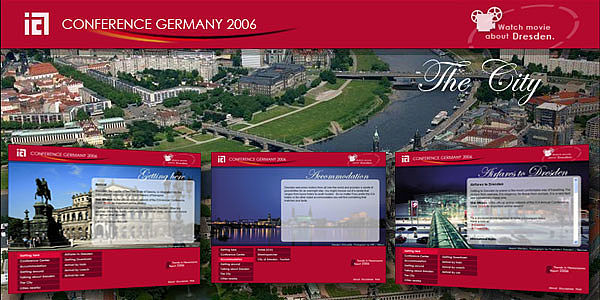 Website for ICA Conference 2006