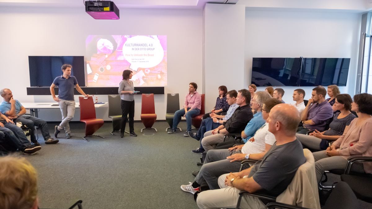 Agile Saxony Kulturwandel in der Otto Group